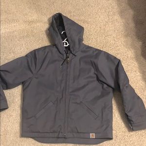 Carhartt Mens XL Gray Weather Resistant Jacket